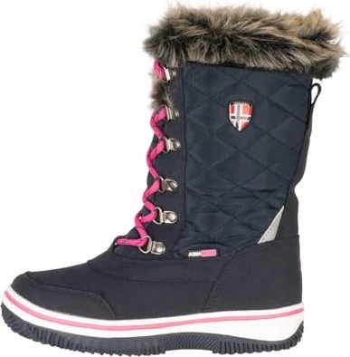 Trollkids Girls Holmenkollen XT navy/pink (Junior)