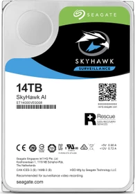 Seagate SkyHawk AI +Rescue 14TB, 24/7, 512e / 3.5" / SATA 6Gb/s