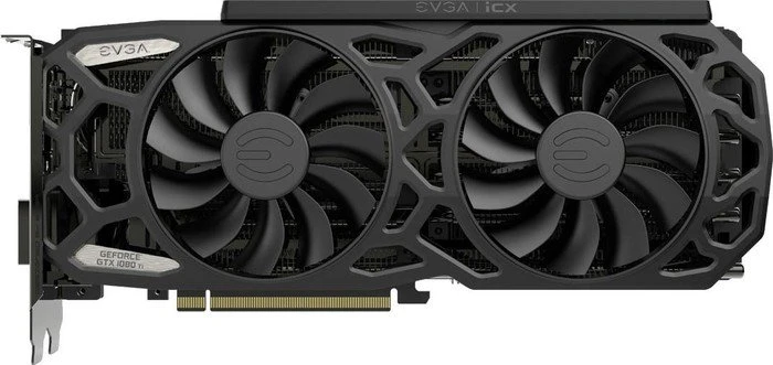 EVGA GeForce GTX 1080 Ti SC Black Edition Gaming, 11GB GDDR5X, DVI, HDMI, 3x DP