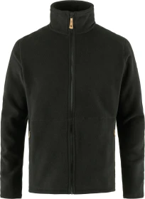 Fjällräven Sten Fleece Jacke schwarz (Herren)