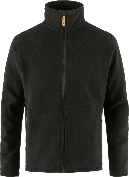 Fjällräven Sten Fleece Jacke schwarz (Herren)