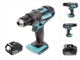 Makita DHP482G1 Akku-Schlagbohrschrauber inkl. Akku 6.0Ah