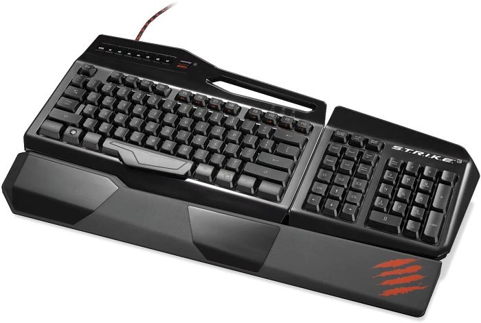 MadCatz S.T.R.I.K.E. 3 Keyboard schwarz, USB, DE