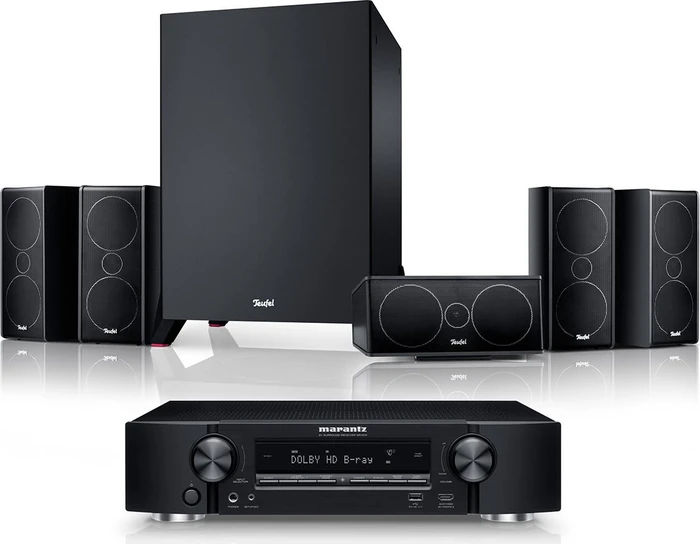 Teufel Consono 35 AVR 5.1-Set schwarz/schwarz