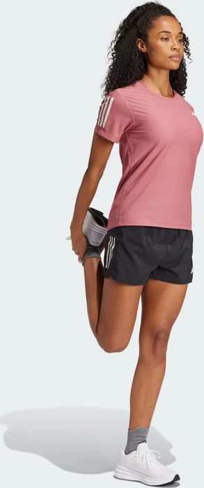 adidas Own The Run Laufshirt kurzarm preloved crimson (Damen)