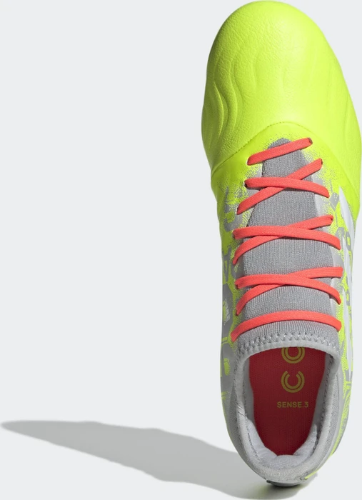 adidas Copa Sense.3 FG clear onix/cloud white/solar yellow (Herren)