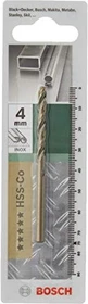 Bosch DIY HSS-Co Metallbohrer, 4x43x75mm, 1 Stück
