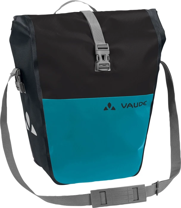 Vaude Aqua Back Color Doppeltasche Gepäcktasche black/alpine lake