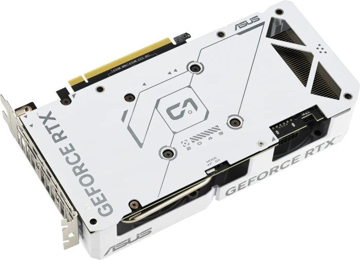 ASUS Dual GeForce RTX 4070 SUPER EVO White, DUAL-RTX4070S-12G-EVO-WHITE, 12GB GDDR6X, HDMI, 3x DP