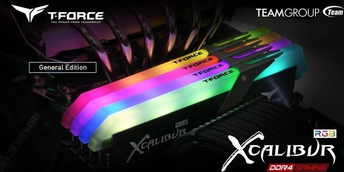 TeamGroup T-Force Xcalibur Phantom Gaming General Edition UDIMM 16GB Kit, DDR4-3200, CL16-18-18-38