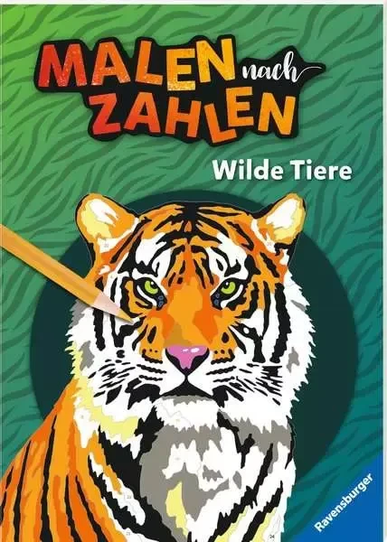 Ravensburger Malen nach Zahlen Wilde Tiere