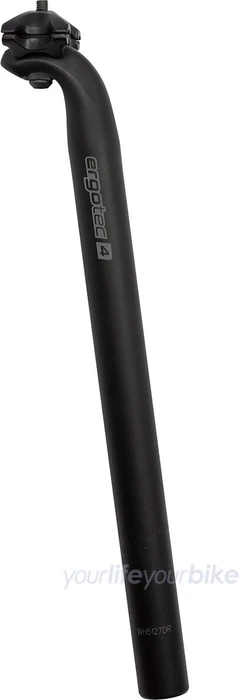 Ergotec Hook 27mm/400mm Sattelstütze schwarz