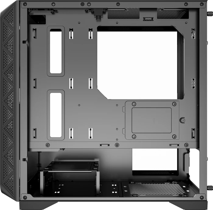 Gembird Fornax MK200F Black, Glasfenster