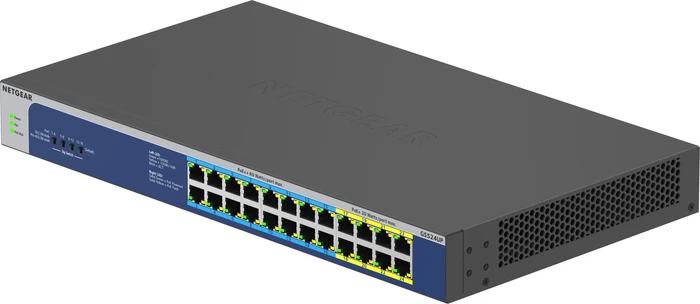 Netgear GS500 Desktop Gigabit Switch, 24x RJ-45, 480W PoE++