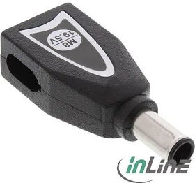 InLine Wechselstecker M8 für Universal-Netzteile, schwarz (26611X-M8)