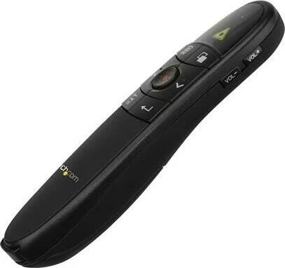 StarTech Wireless Presentation Remote with Red LaserPointer, schwarz, USB-A