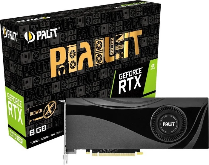 Palit GeForce RTX 2070 SUPER X, 8GB GDDR6, HDMI, 3x DP