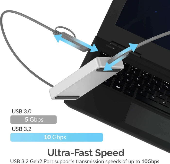 Sabrent Rocket Pro SSD, 2TB, USB-C 3.1