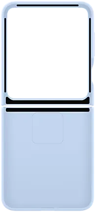 Samsung Silicone Case für Galaxy Z Flip7 FE/Flip6 blau