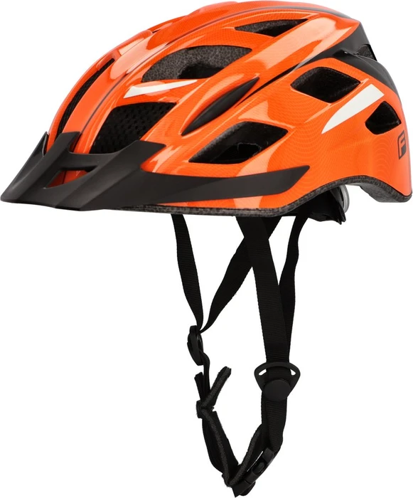 Fischer Urban Sport Helm orange/schwarz