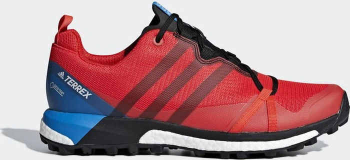 adidas Terrex Agravic GTX hi-res red/core black/bright blue (Herren)