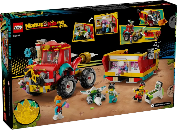 LEGO Monkie Kid - Monkie Kids Power-Teamtruck