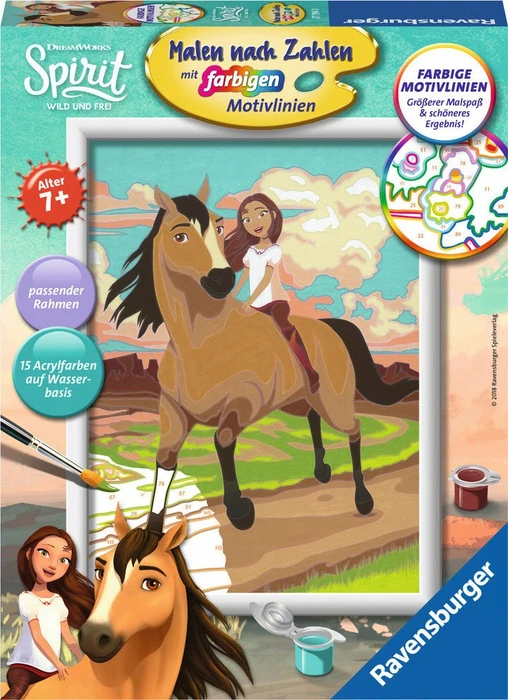 Ravensburger Malen nach Zahlen Spirit