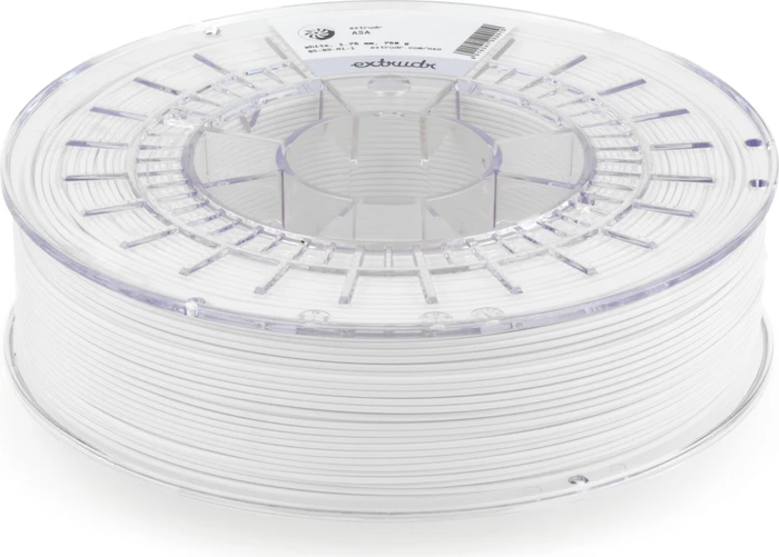Extrudr DuraPro ASA, weiß, Spule, 1.75mm, 2.00kg