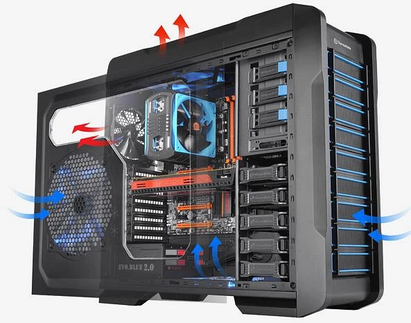 Thermaltake Chaser A71, Acrylfenster