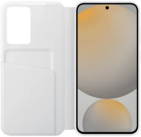 Samsung Smart View Wallet Case für Galaxy S24 FE weiß