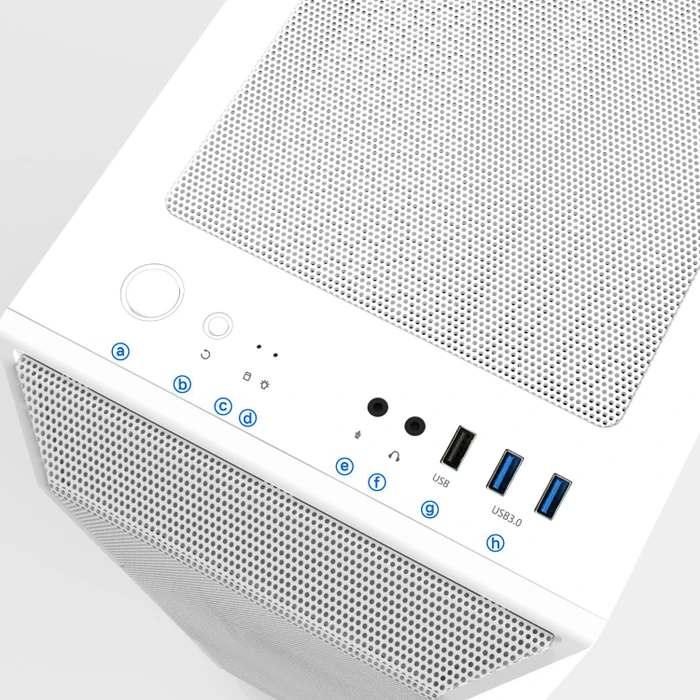 Zalman i3 Neo ARGB, weiß, Glasfenster