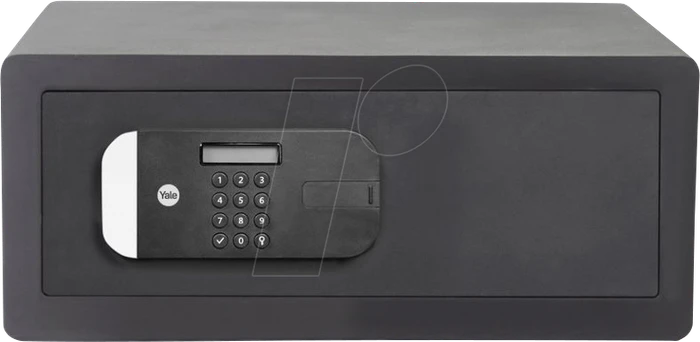 Yale YLFM/200/EG1 Maximum Security Safe Laptop Tresor, Schlüsselschloss/elektronisches Zahlenschloss/Fingerprintreader