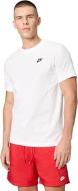 Nike Sportswear Club Funktionsshirt kurzarm weiß/schwarz (Herren)