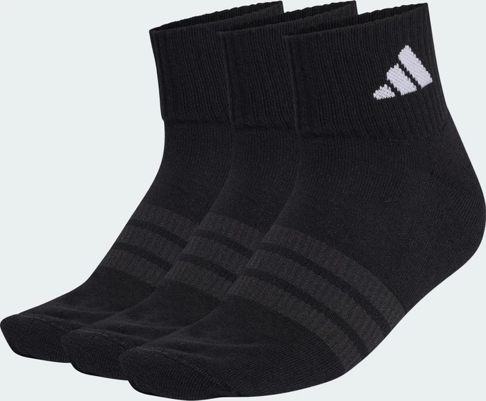 adidas Cushioned Ankle Socken schwarz/weiß, 3 Paare