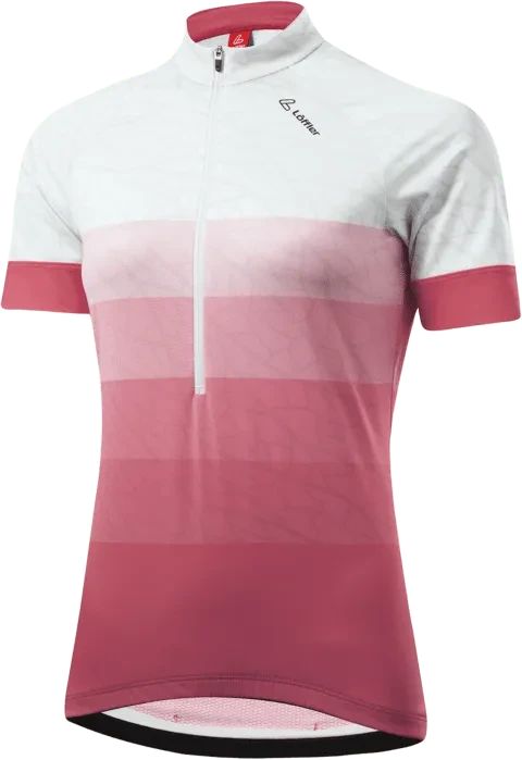 Löffler Lively Vent Half-Zip Trikot kurzarm malaga (Damen)