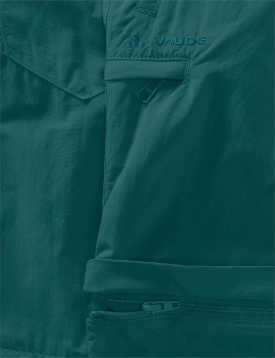 Vaude Detective Antimos ZO Zip-Off Hose lang mallard green (Junior)