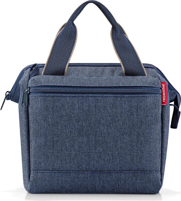 Reisenthel allrounder cross Umhängetasche herringbone dark blue