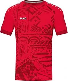 Jako Tropicana Funktionsshirt kurzarm sportrot