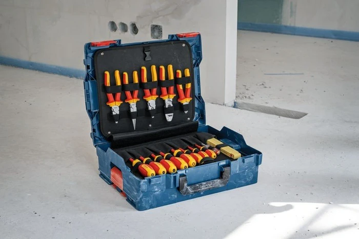 Bosch Professional VDE Elektrikerkoffer Handwerkzeugset, 37-tlg.
