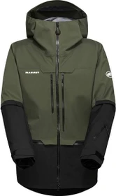 Mammut Haldigrat HS Hooded Skijacke dark marsh/black (Herren)