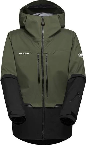 Mammut Haldigrat HS Hooded Skijacke dark marsh/black (Herren)