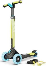 Berg Nexo LED Magnet-Deck Kickboard lime