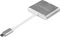 SilverStone EP08 USB 3.0 Typ-C auf HDMI Adapter, silber Vorschaubild