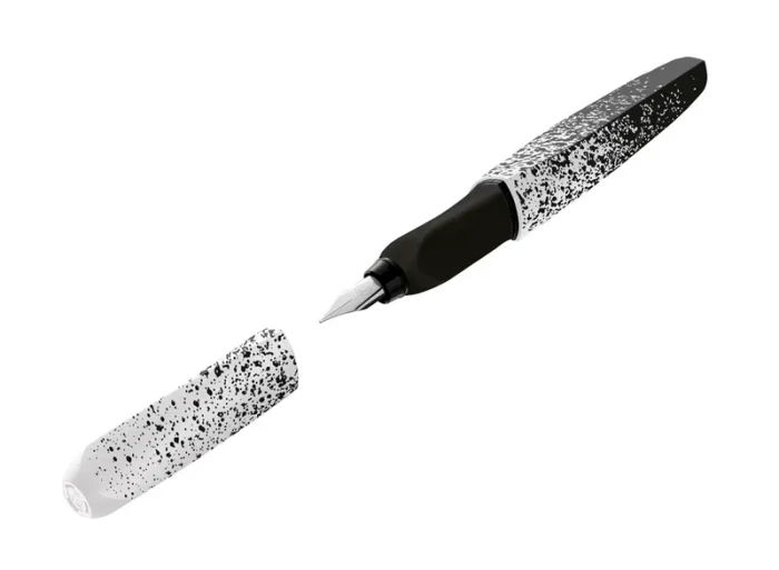 Pelikan Twist Color Edition schwarz/weiß, rechte Hand/linke Hand, mittel, Faltschachtel