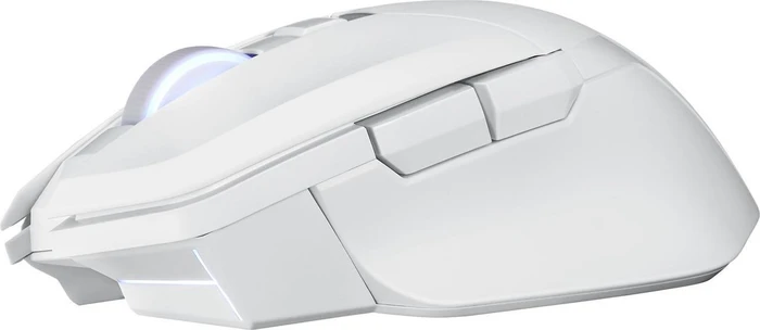 PowerColor Alphyn AM10 Wireless Gaming Mouse weiß, USB/Bluetooth