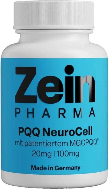 Zein Pharma PQQ NeuroCell 20mg | 100mg Kapseln, 30 Stück