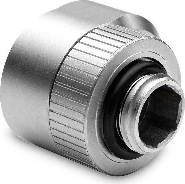 EK Water Blocks Quantum Line EK-Quantum Torque Rotary Offset 7, G1/4", 7mm Versatz, Satin Titanium