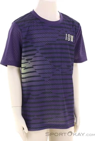 ION MTB Scrub Trikot kurzarm dark purple (Junior)