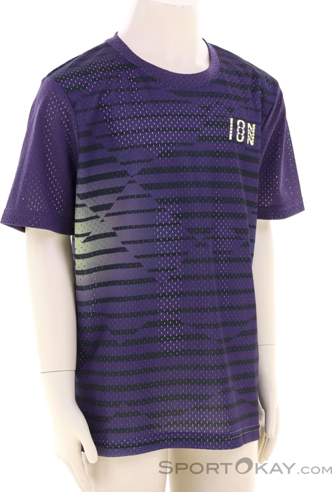 ION MTB Scrub Trikot kurzarm dark purple (Junior)