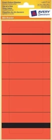 Avery-Zweckform Ordneretiketten Sonderformat, 192x61mm, rot, 10 Blatt (10 Etiketten)
